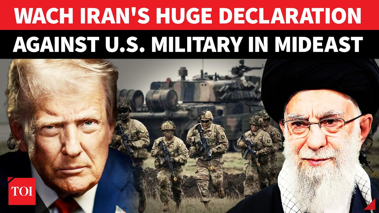 'Our Missiles Will Show No Mercy': Iran's DIRECT THREAT To American Troops Deployed In Middle East