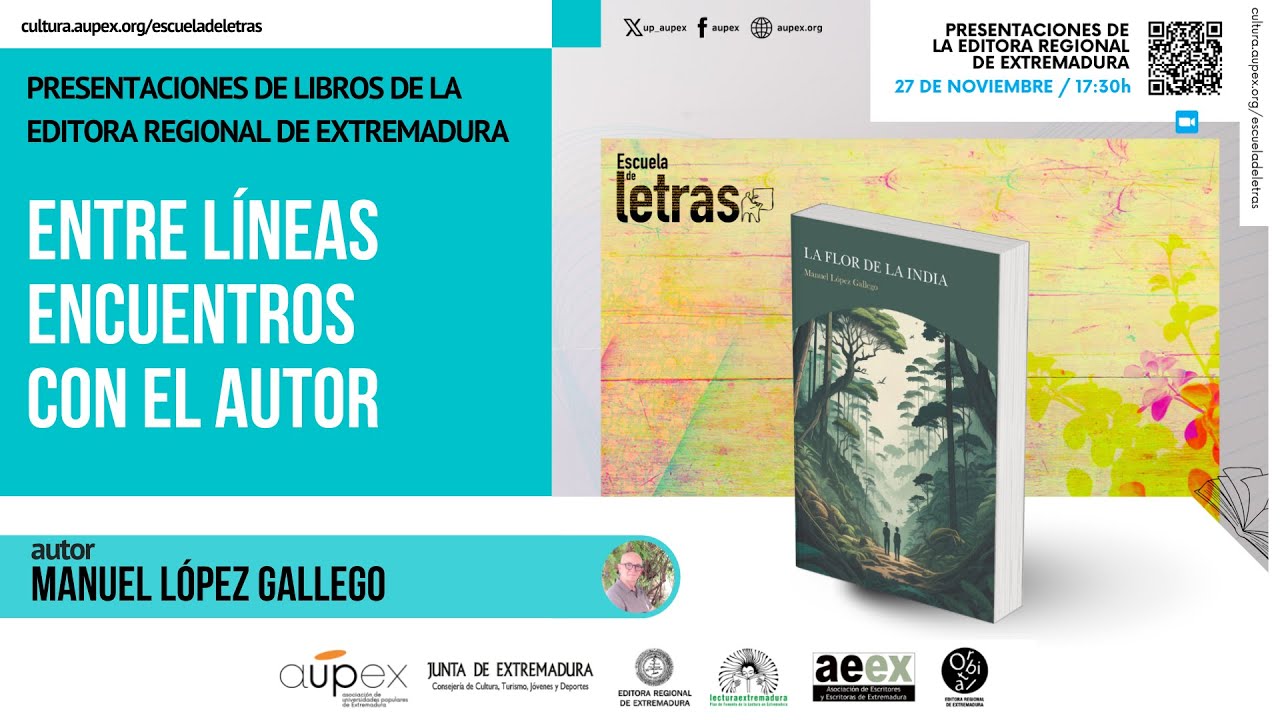 EDL - Presentaciones de libros de la Editora Regional. Manuel López