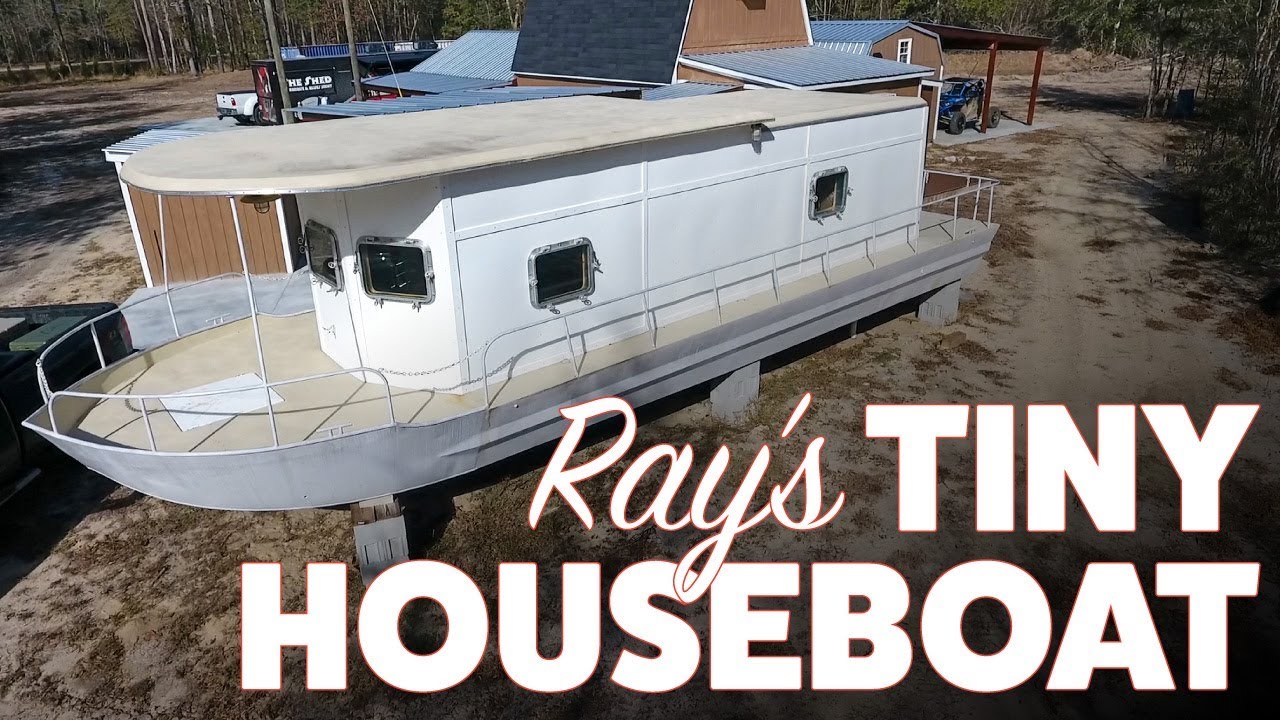Tiny House made from $1000 Boat | recteq