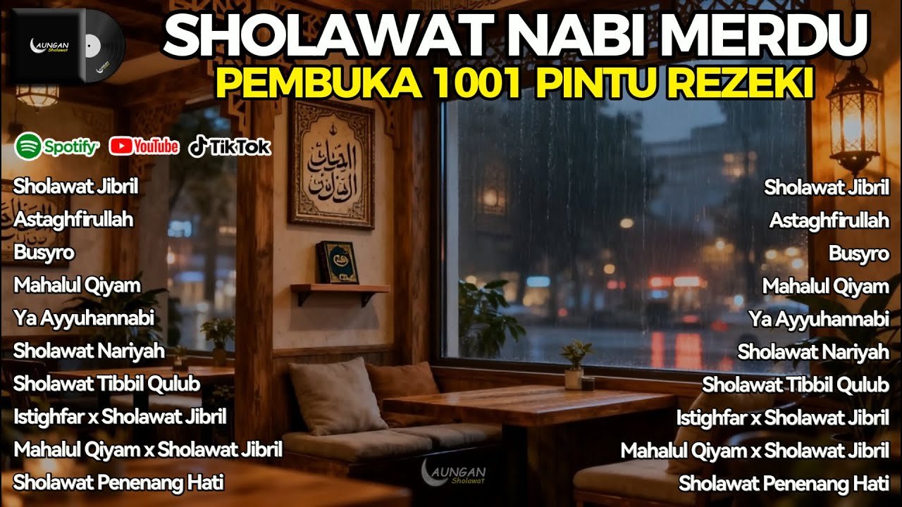 SHOLAWAT NABI TERBARU 2026, SHOLAWAT JIBRIL PENARIK REZEKI, BUSYRO, SHOLAWAT TERPOPULER 2026