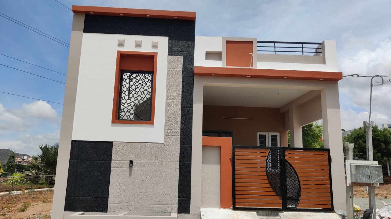 2.5 cent East Facing Low budget Model House | 2BHK Single Storey Compact House | Budget House