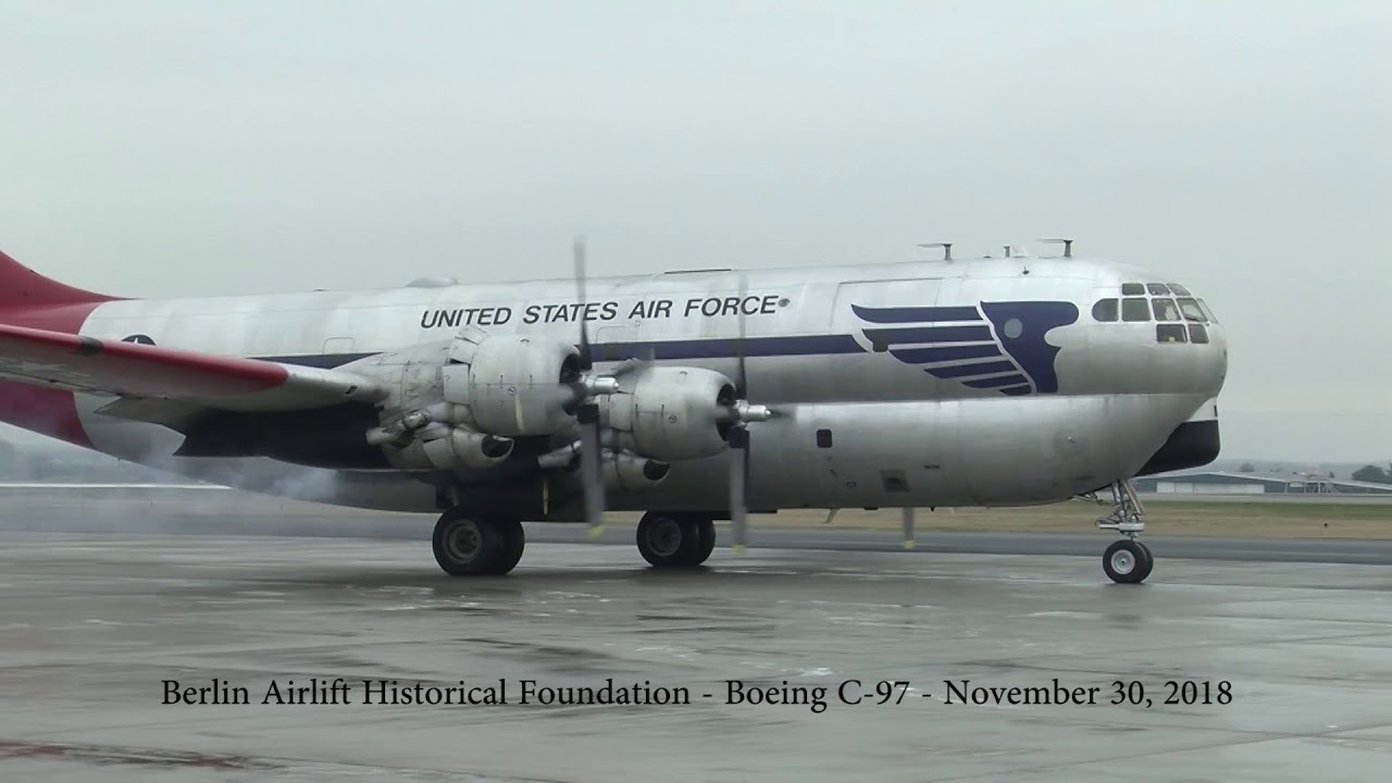 BAHF Boeing C-97 Training Flights