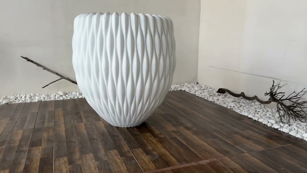 Modern Garden Planters That Last | HAYYO Sculptural Outdoor Planter (Limited Availability)
