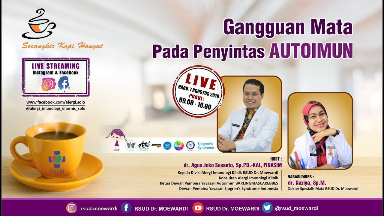 Ganguan Mata Pada Penyintas Autoimun  | Secangkir Kopi Hngat