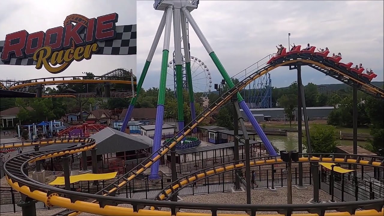A Spectacular Visit to Six Flags St Louis - Highly Underrated!  Rookie Racer + Brutal Woodies