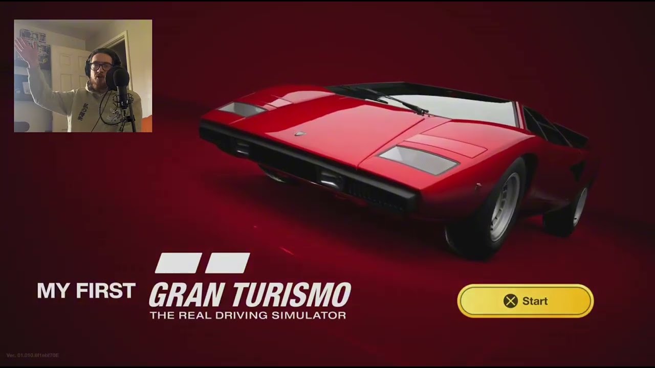 ‘My First’ Gran Turismo  (w/ motion controls and facecam)