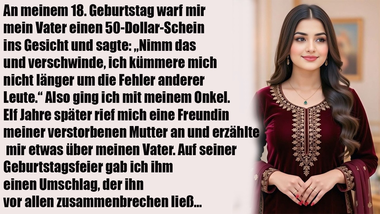 Papa warf mir 50 Dollar ins Gesicht: „Geh!“ – Doch später bereute er alles