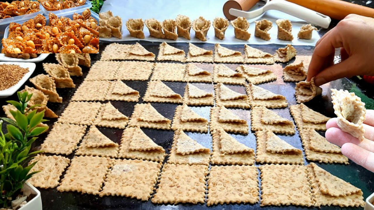 جديد معسلات رمضان 2023❗ هنا سهلتها عليك غتعجبك بزاف هاد طريقة👌ساهلين بزاف كيجيو مقرمشين وهشاش👌بليغات