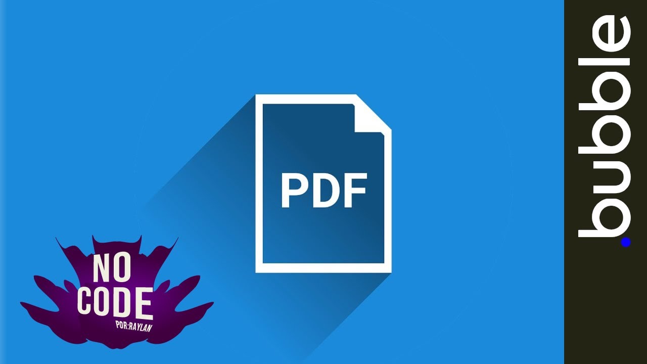 Apresentação Plugin para criar PDF em Bubble