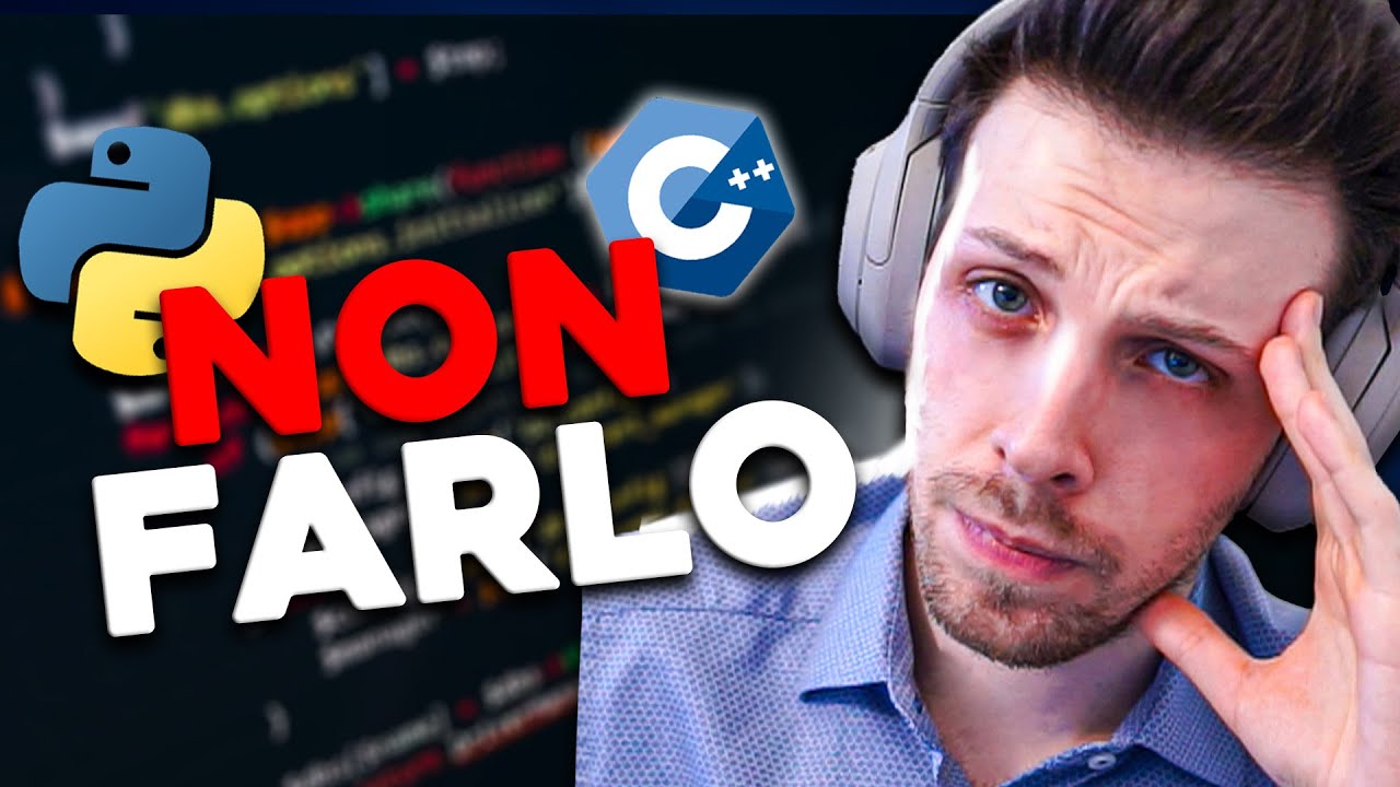 NON diventare un programmatore.