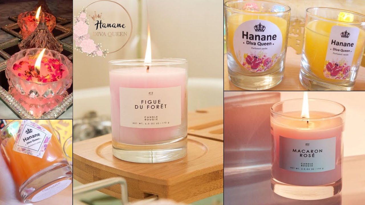 أسرار مبتكرة لصناعة الشموع في المنزل بإحترافية ! مشروع مربح جدا DIY Candles new ideas #1