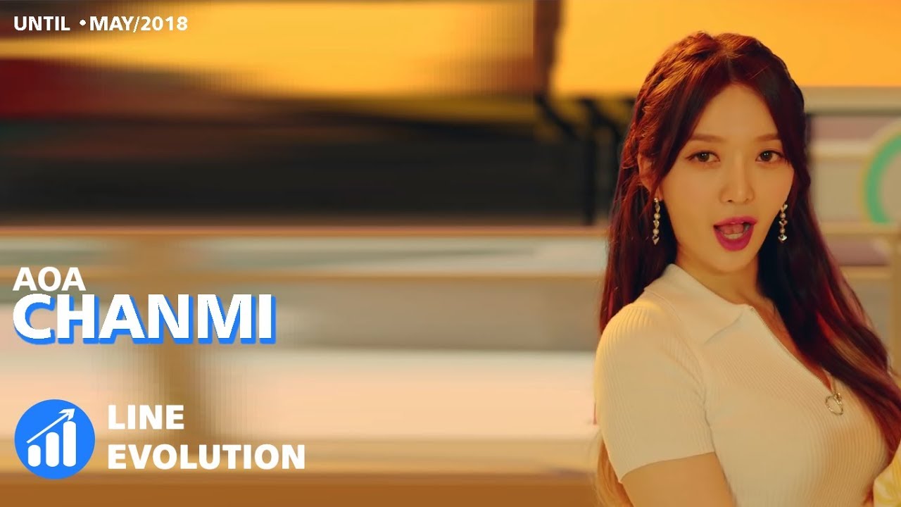 AOA (에이오에이) - Chanmi (찬미) (Line Evolution) • MAY/2018