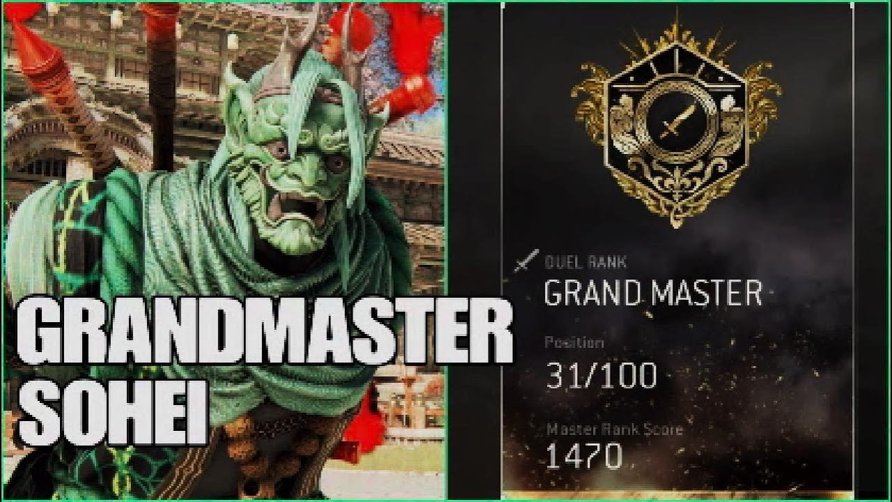 [For Honor] - Grandmaster Sohei duels - For Honor ranked!