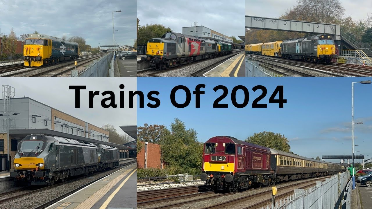 Trains Of 2024 Compilation
