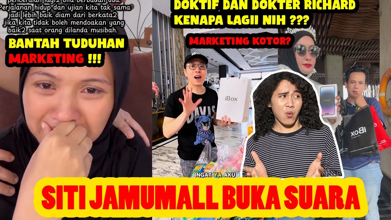 Siti Jamumall Buka Suara Usai DICERAIKAN Aiman Saat Live Tiktok, Dokter Detektif VS Dokter Richard