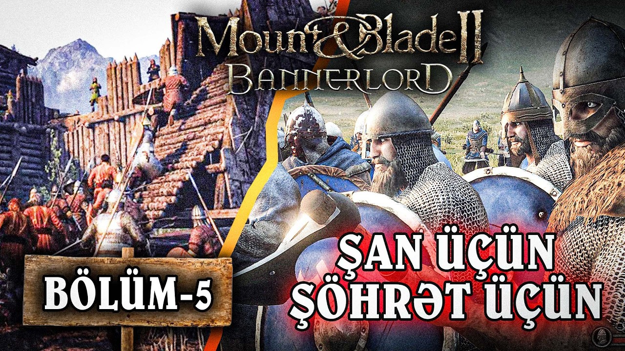 Şan və Şöhrət Üçün Savaş! Bir Düşə İki Qalxırıq | Bannerlord Bölüm 5 ⚔️