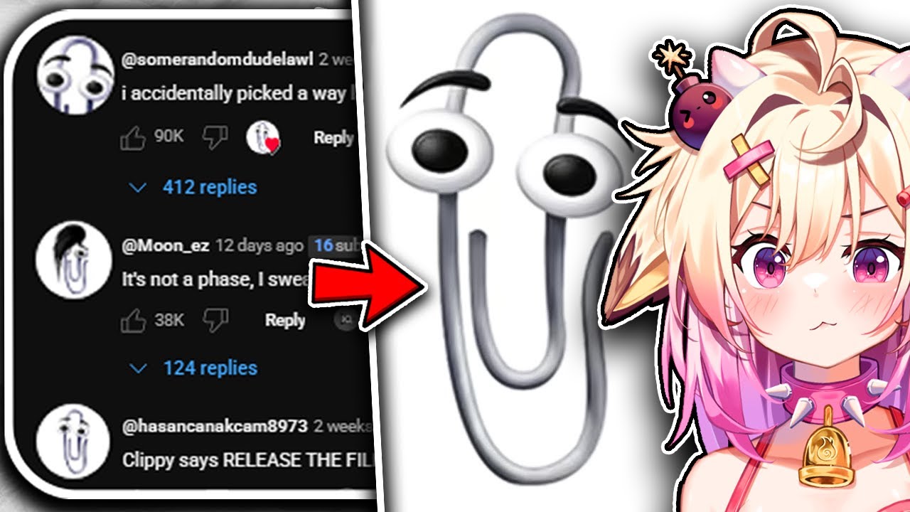 Почему все меняют свою фотографию профиля на CLIPPY? | Реакция Rosiebellmoo