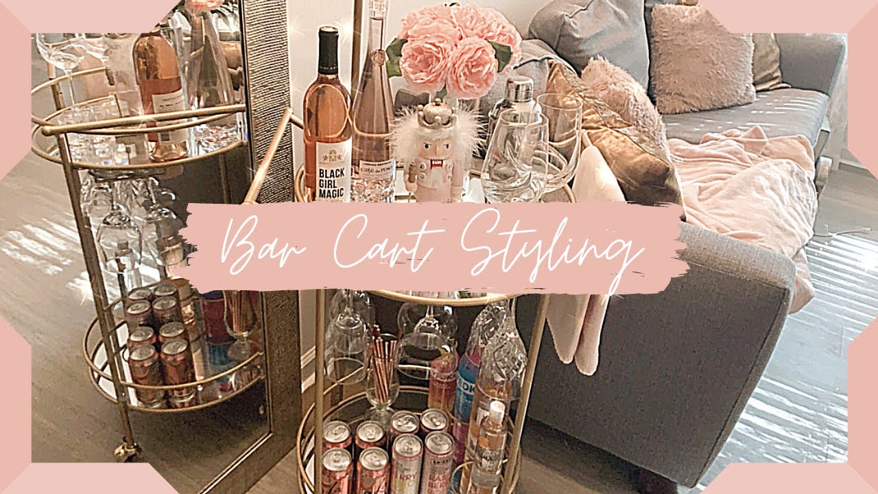 Bar Cart Styling