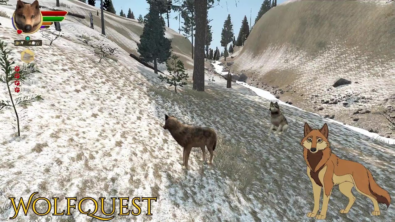 WolfQuest - Sunshine's Pack - Episode 5