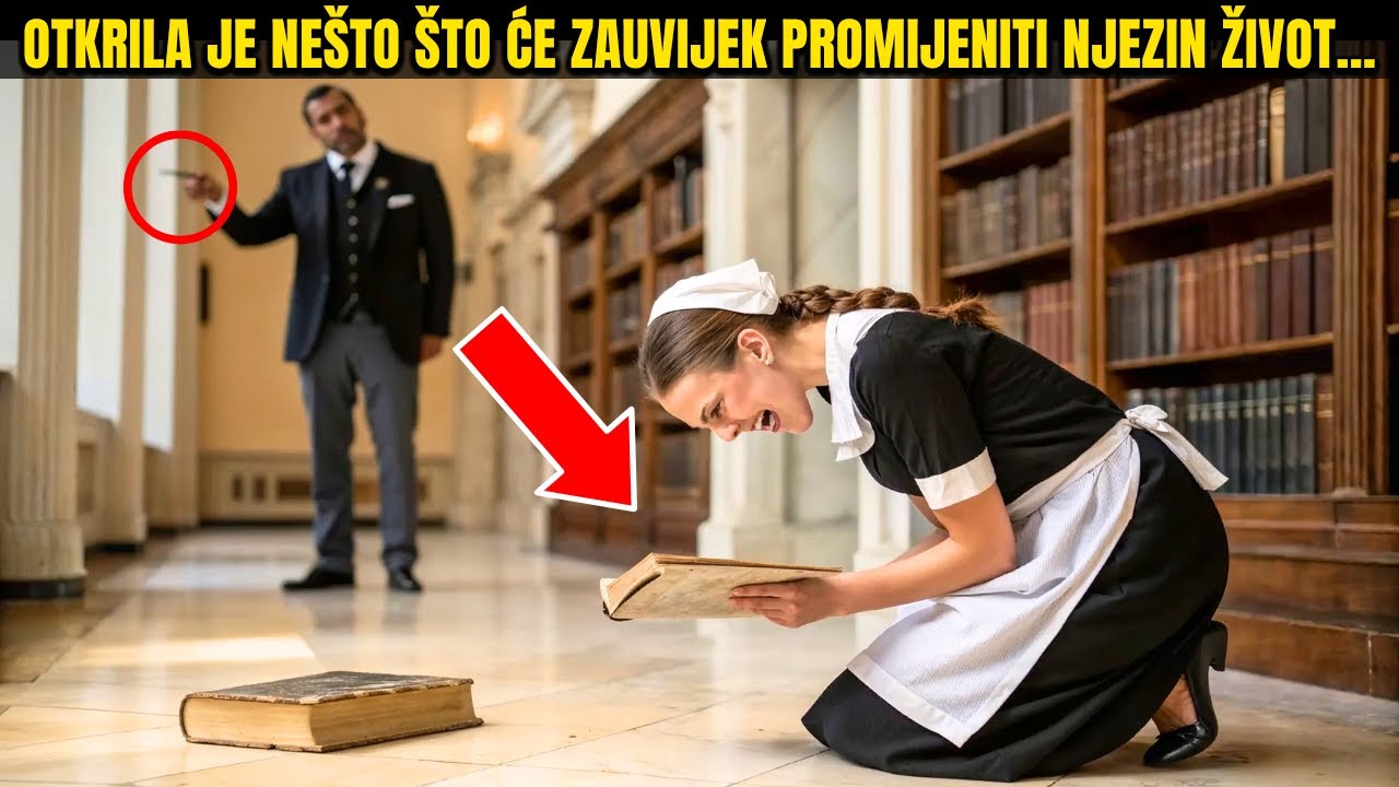 Batler je izbacio novu zaposlenicu iz knjižnice jer je srušila rijetke knjige, ali kad je među...