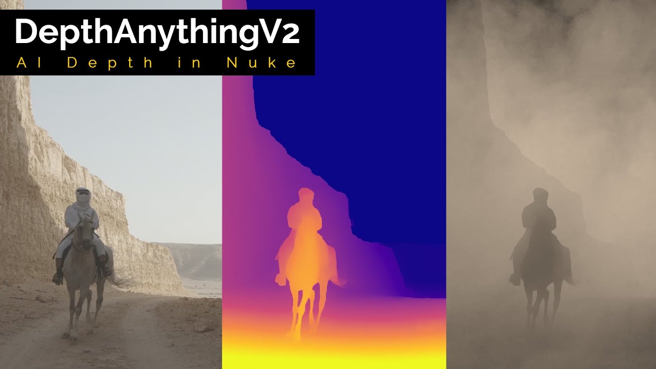 Use Depth Anything v2 in Nuke | AI Depth in Nuke | Create Cinematic Fog & Realistic Depth Effects