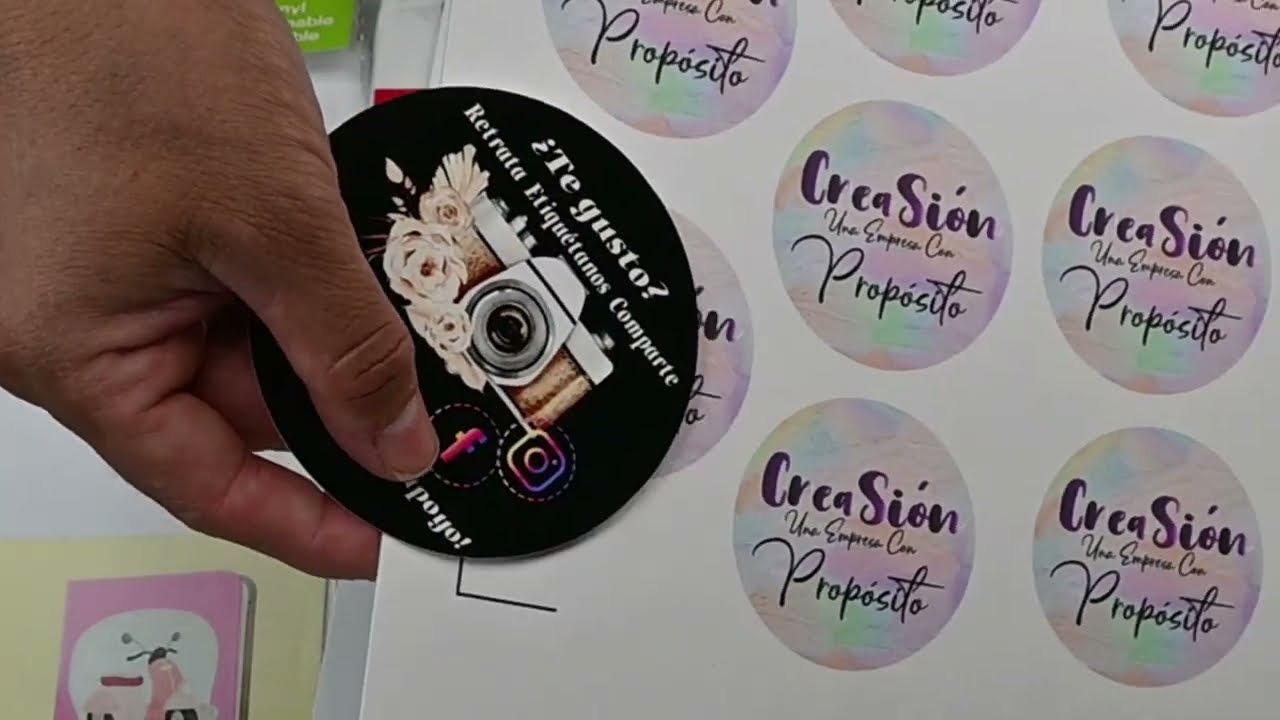 QUE PAPEL USAR PARA STICKERS O CALCOMANIAS ACABADOS MATE Y BRILLANTE