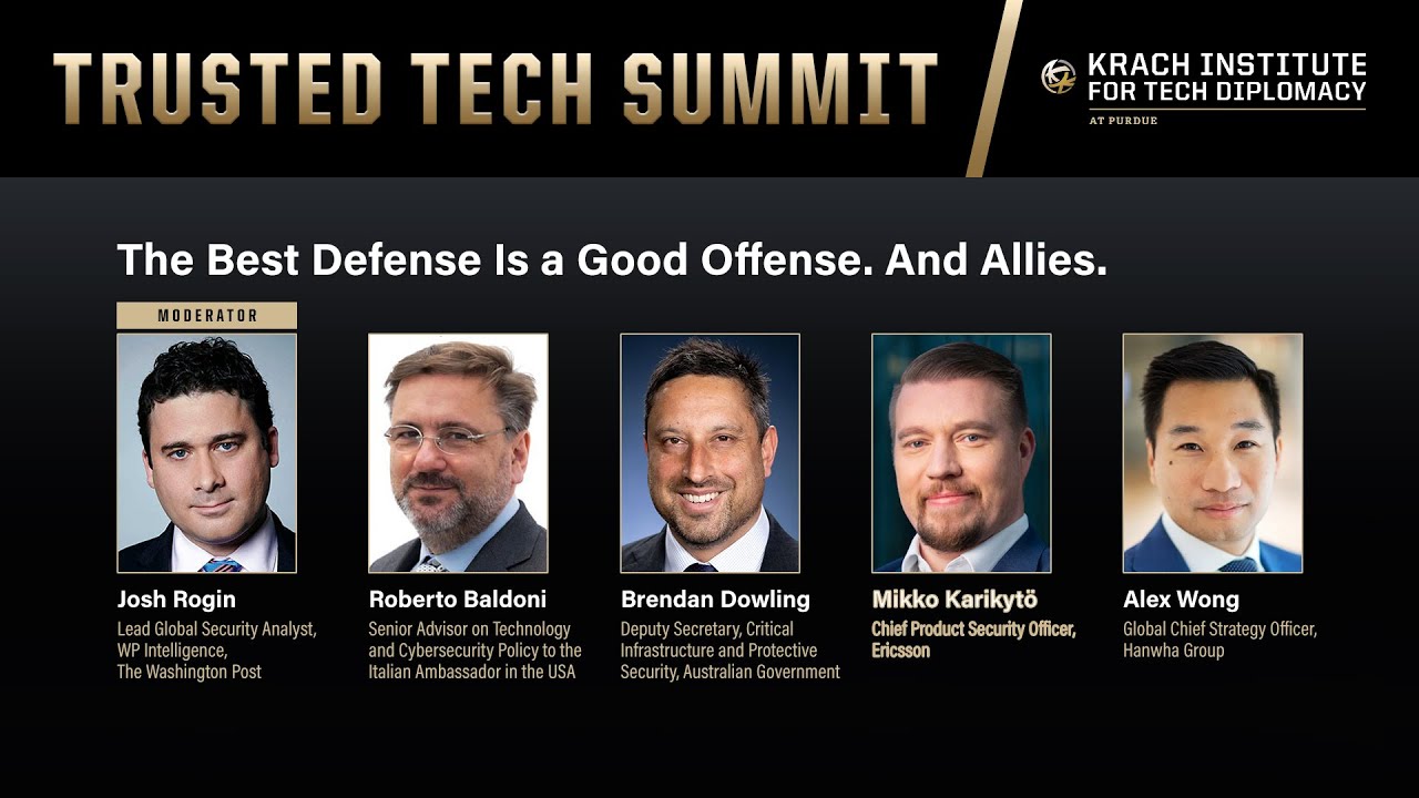 Panel 3: The Best Defense Is a Good Offense. And Allies