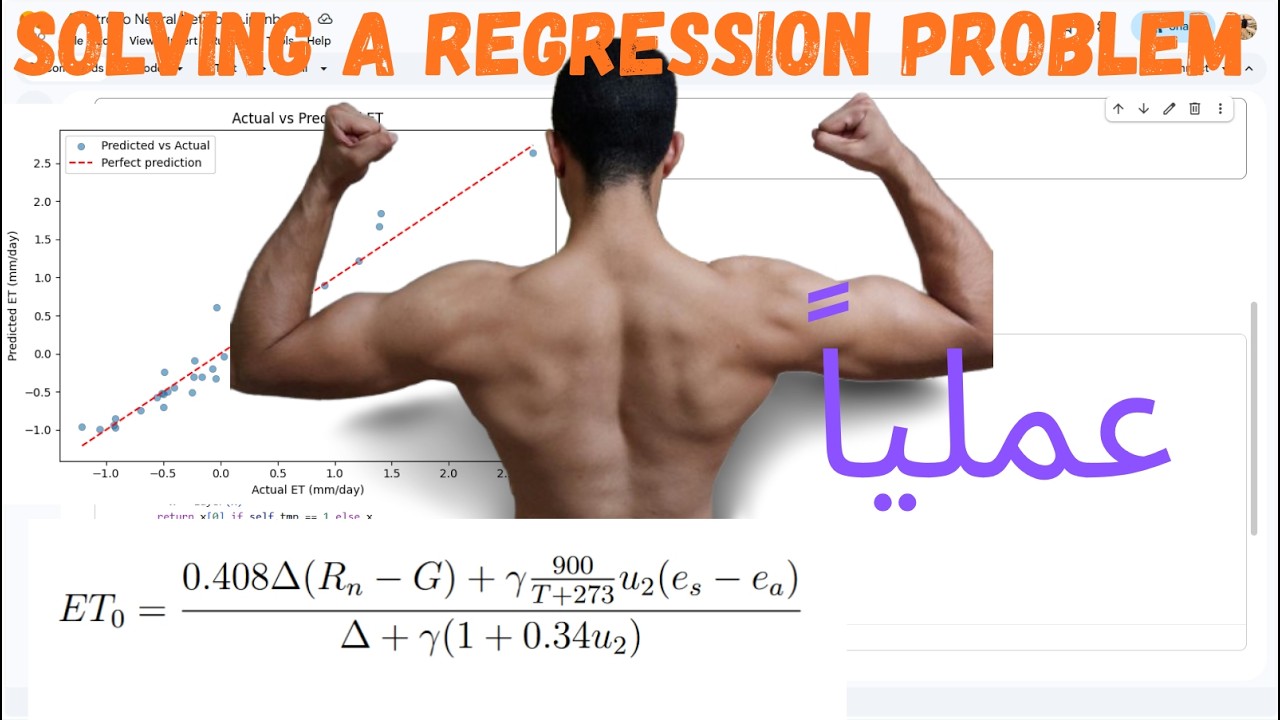 (5) Intro to Neural Networks Regression - Transformer & Attention Practically - شرح بالعربي