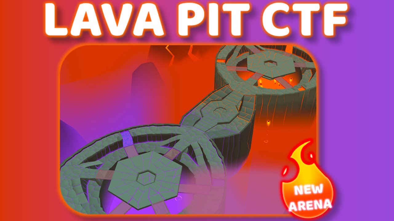 Smash Karts - Lava Pit - Capture the Flag