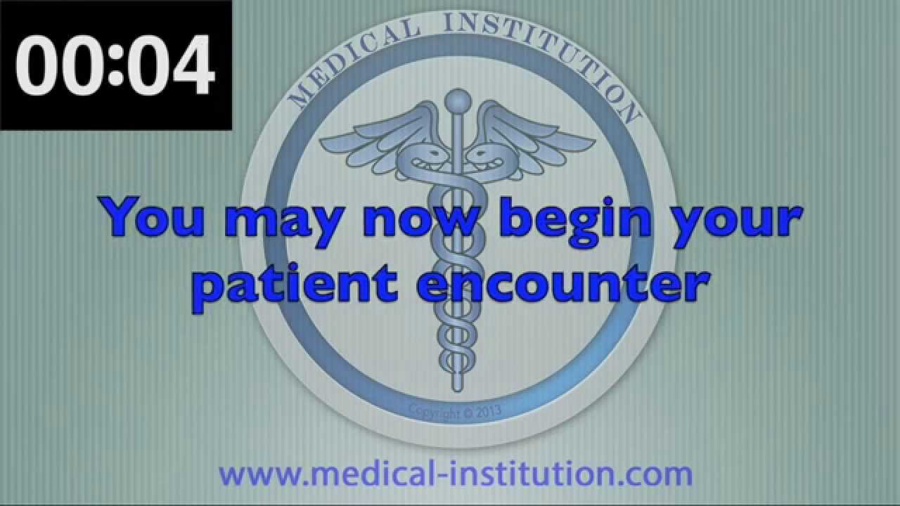 USMLE STEP 2 CS Practice Timer - Patient encounter plus Patient note