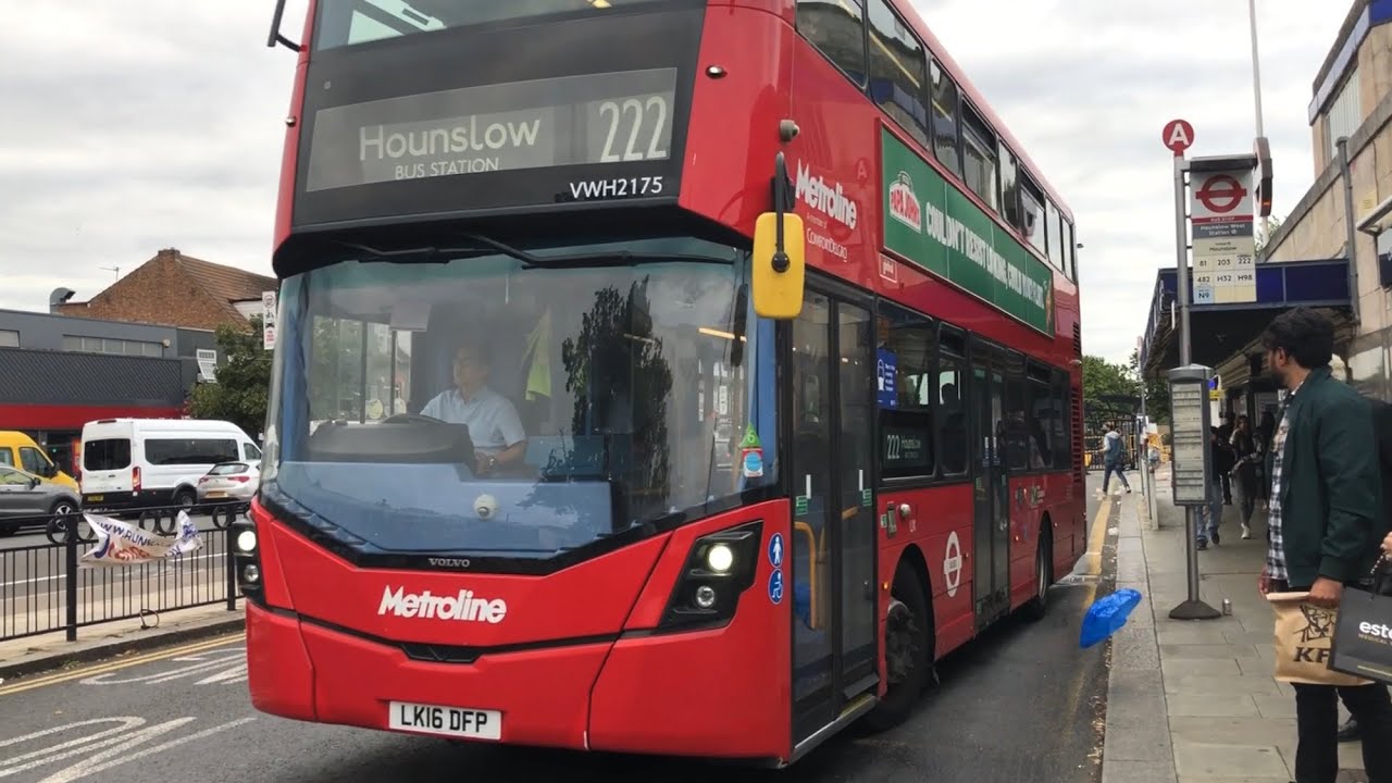 Onboard Metroline LK16 DFP VWH2175 Wright Eclipse Gemini 3 Volvo B5LH on Rt 222 to Hounslow
