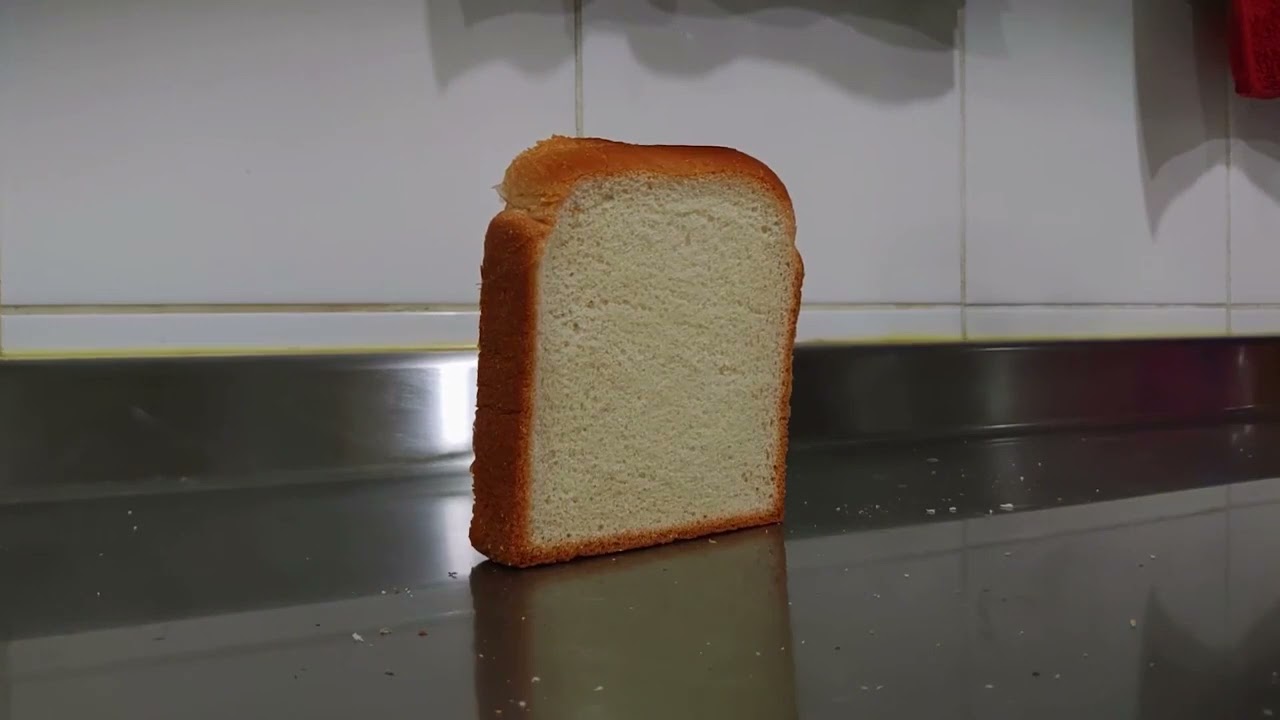 Toast falling over but it's epic