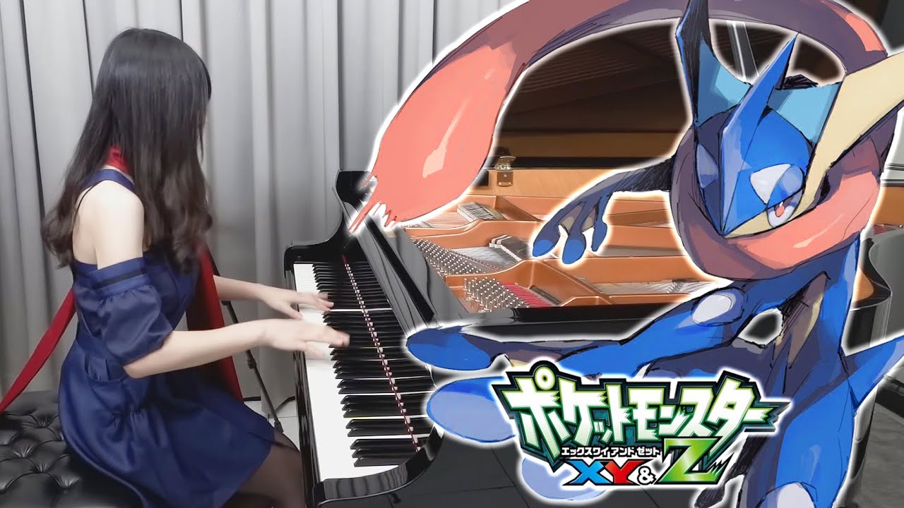 Pokémon XY&Z OP「XY&Z/ 松本梨香」Ru's Piano Cover | Yes, this is Greninja Cosplay 🐸💦