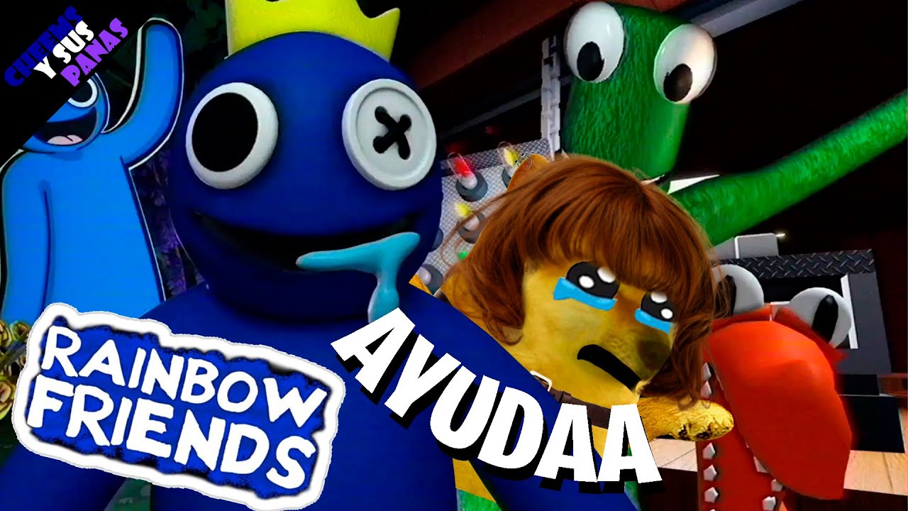 Cheems ATRAPADO en RAINBOW FRIENDS - CheemsYSusPanas