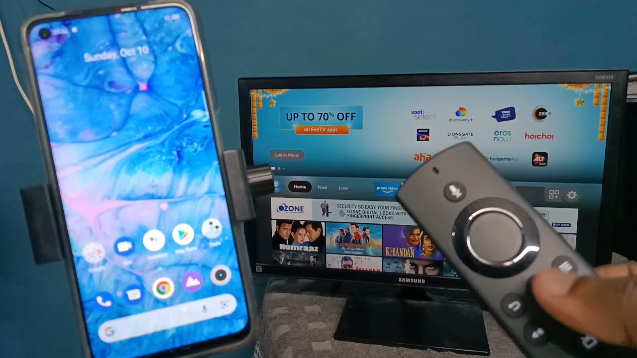 How to Connect REALME Phone to Amazon Fire TV Stick Lite | Screen Mirroring | Screen Cast