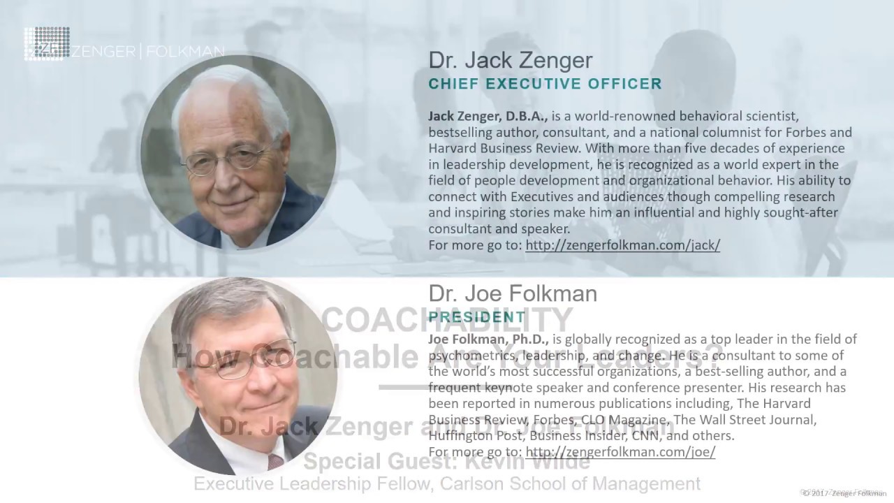 Webinar: How Coachable Are Your Leaders?