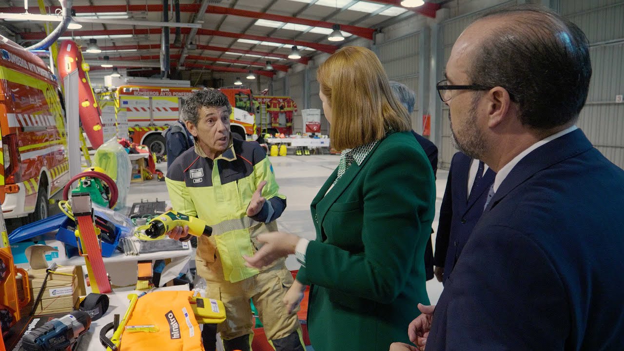 Los Bomberos de Ponferrada reciben una inversión histórica de material por 1,7 millones de euros