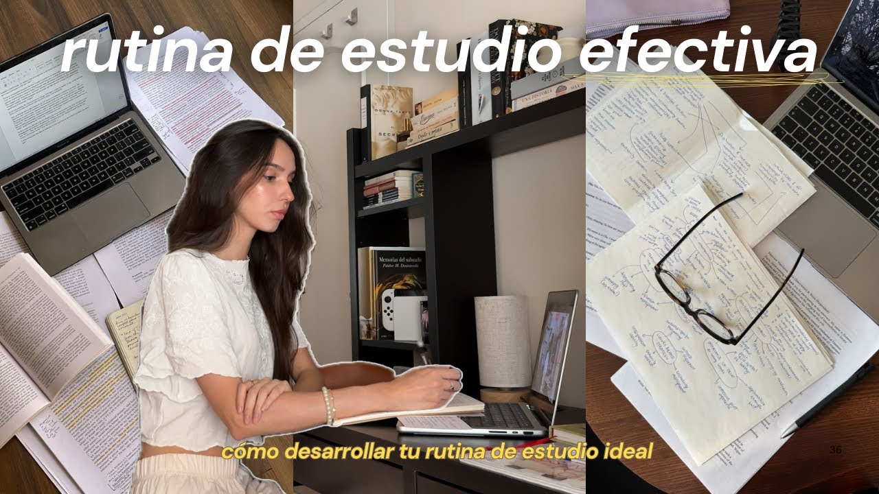 Cómo desarrollar una RUTINA DE ESTUDIO efectiva (y sencilla) | Carolette Martin