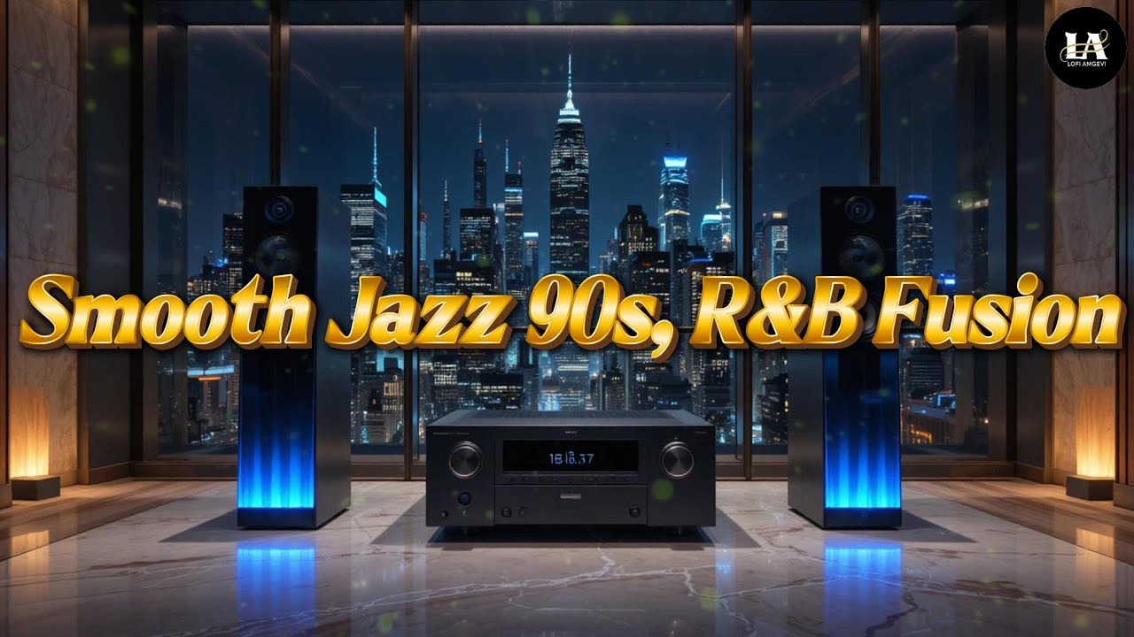 Smooth Jazz 90s, R&B–Jazz Fusion  | Mellow Rhodes, Soulful Sax & Warm Guitar – Cozy, Late-Night Cafe