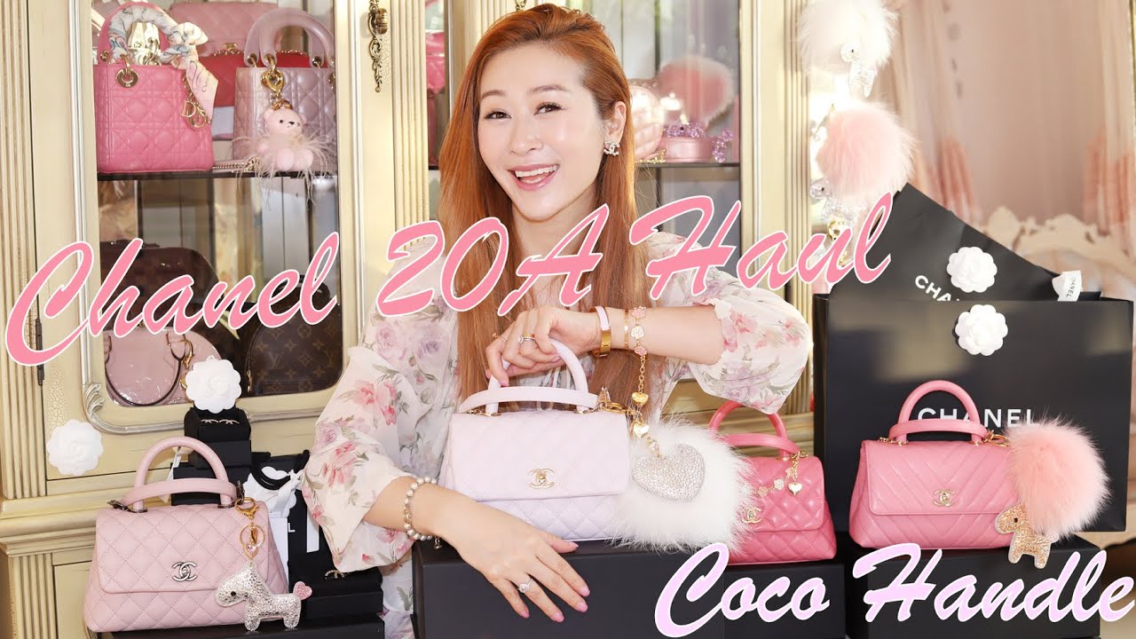 CHANEL UNBOXINGS | NEW 20A METIERS D’ART 2020 💖 PRETTY LILAC COCO HANDLE WITH COMPARISON 🌸 LINDIESS