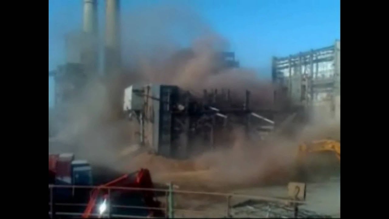 demolition of kwinana powerhouse.avi
