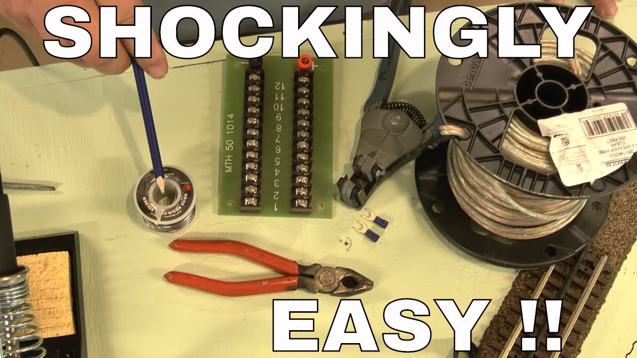 Simple electrical connections on my O Scale Layout