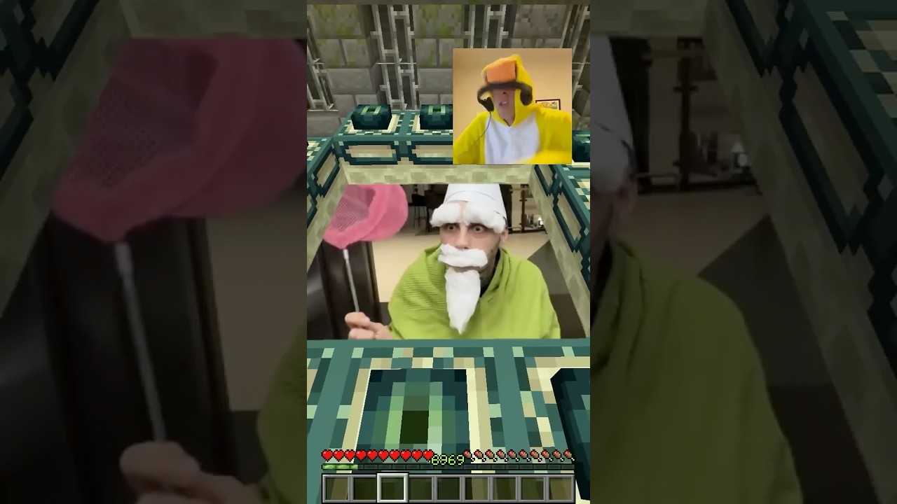 Minecraft: What in the Green Wizard did I just find? 😳 #Shorts