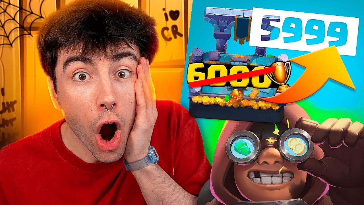 CLASH ME TROLLEA Y ME DEJA EN 5999 COPAS :c - BENIJU