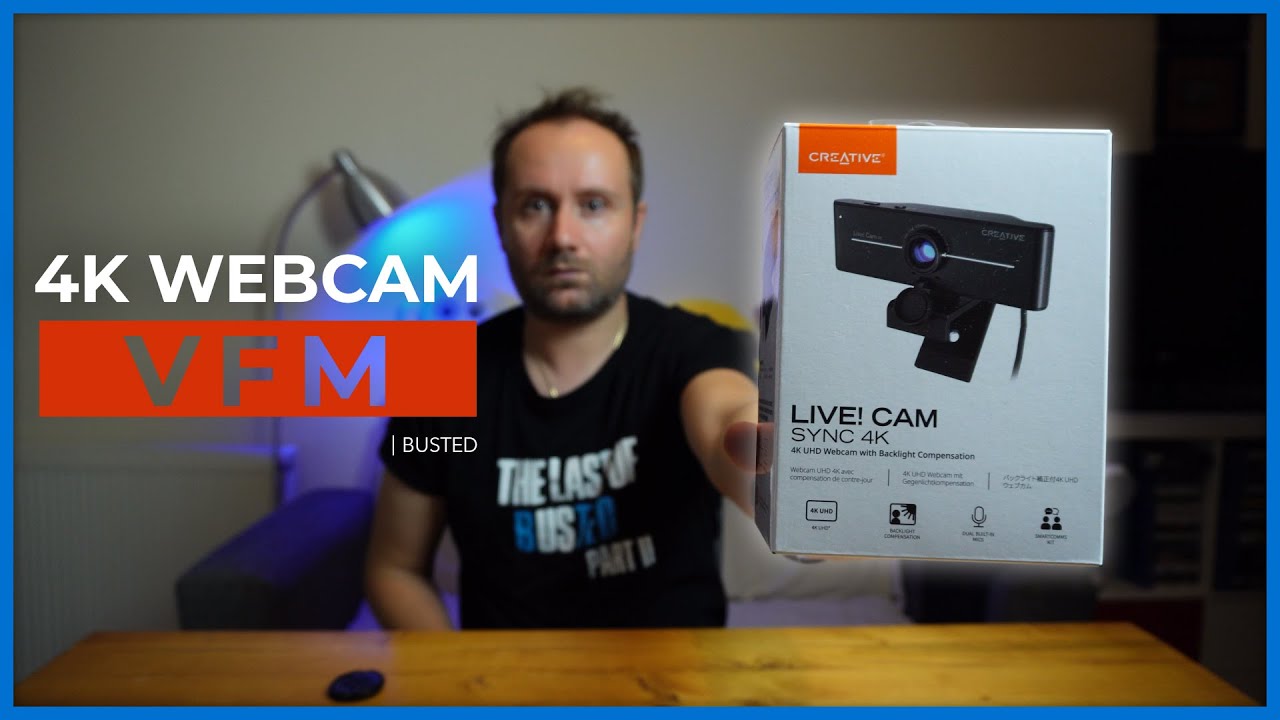 Η πιο VFM 4K Webcam | Creative Live! Cam Sync 4K