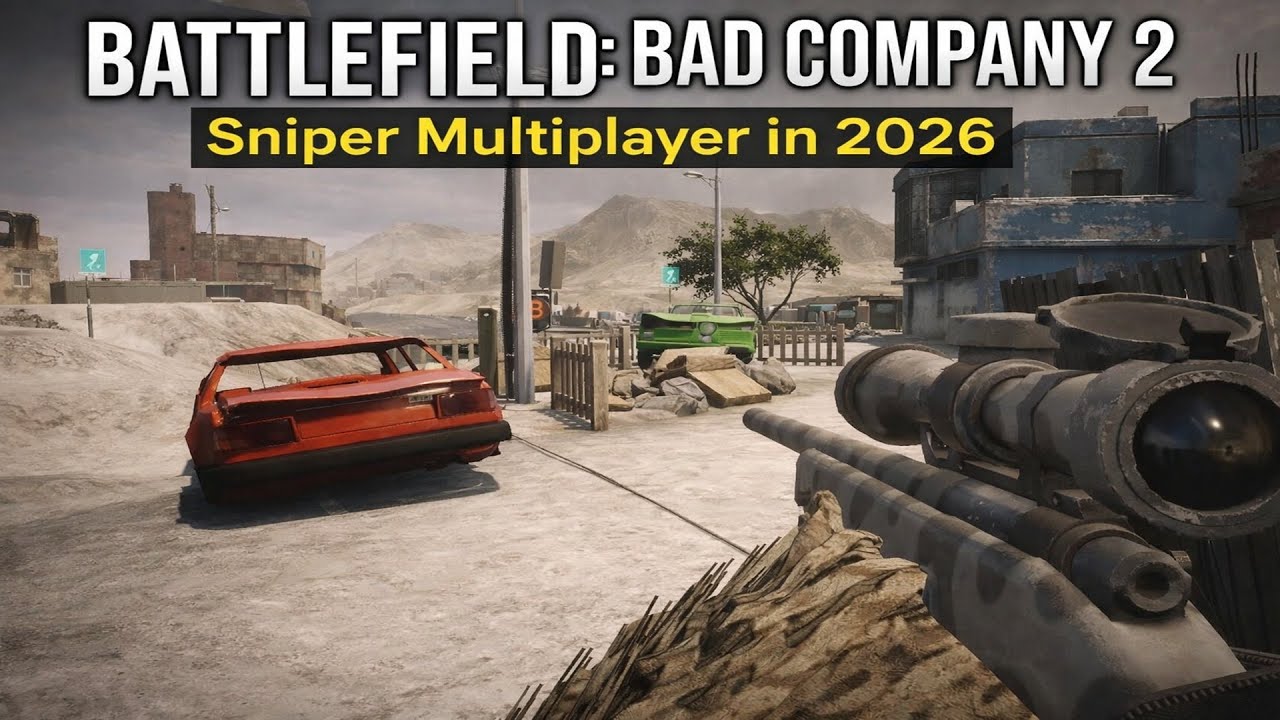Battlefield Bad Company 2: Sniper Multiplayer in 2026