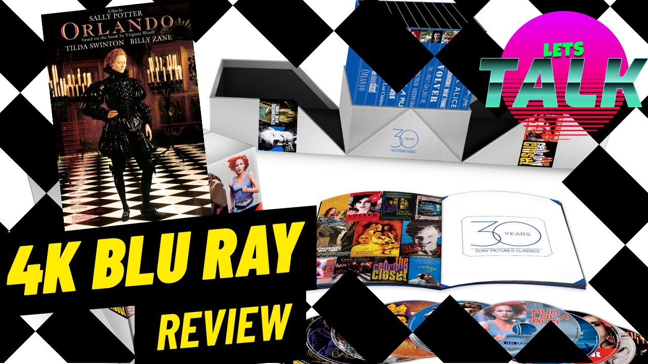 SONY PICTURES CLASSICS 30th ANNIVERSARY 4K BLU RAY SET REVIEW- PART 1- ORLANDO