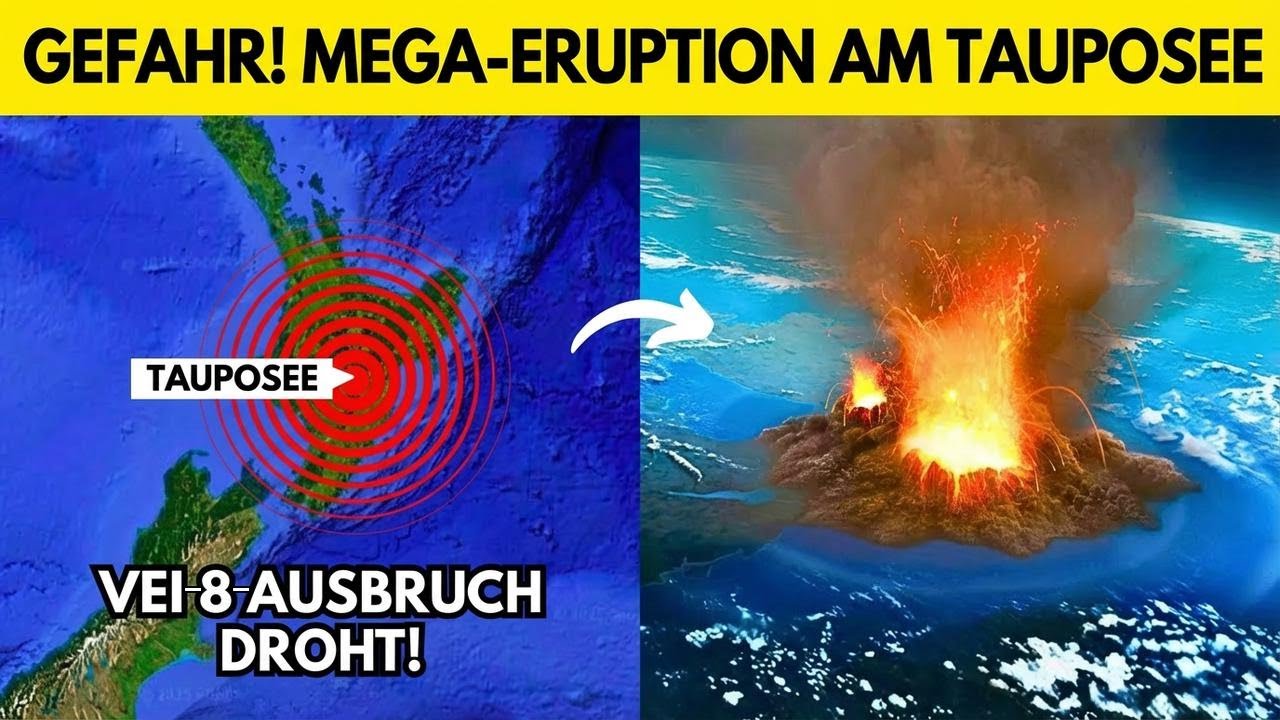 Neuseelands gefährlicher Supervulkan brodelt – Droht ein Mega-Ausbruch?