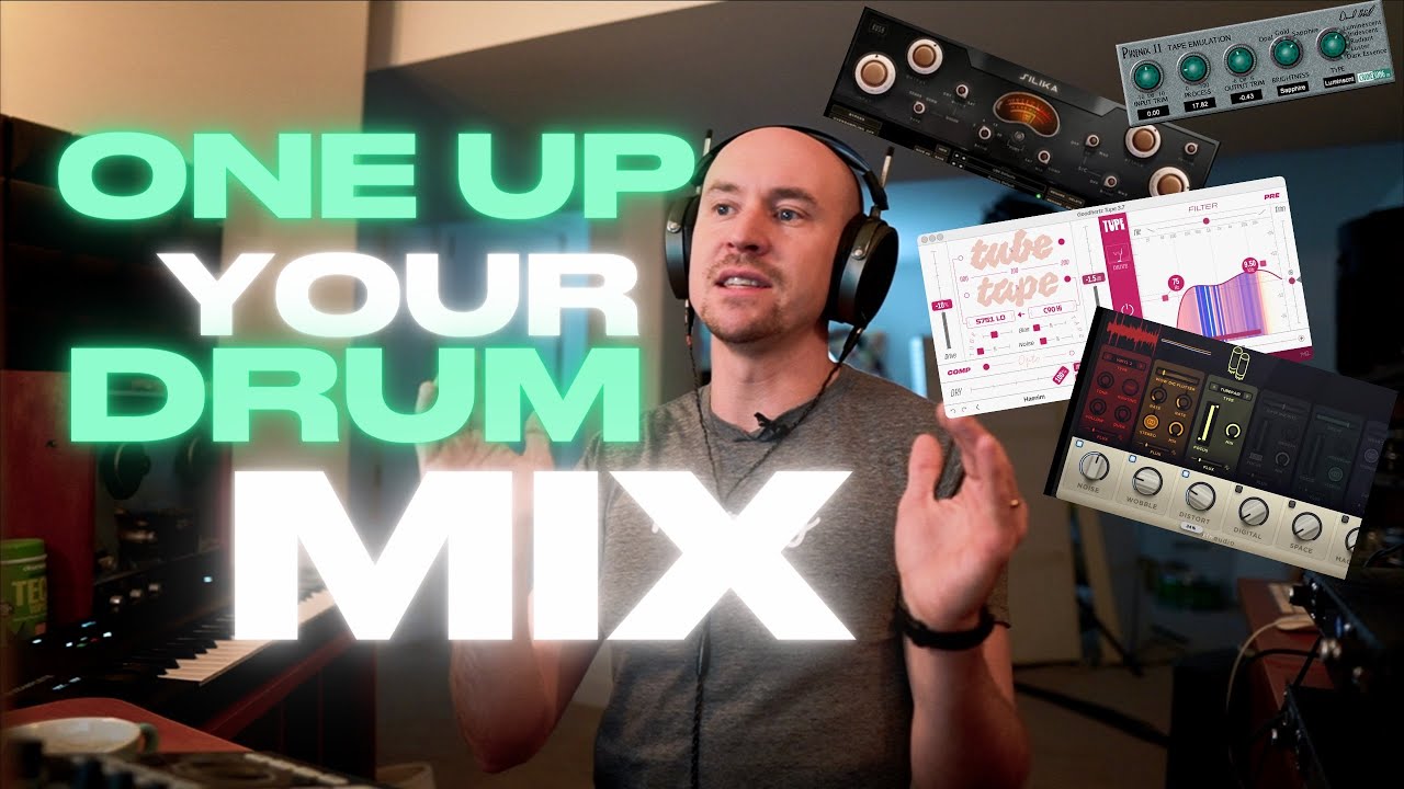 One Up Your Drum Mix: Transform Your Acoustic Drums into Sampled Hip-Hop Breaks (STEMS INCLUDED)