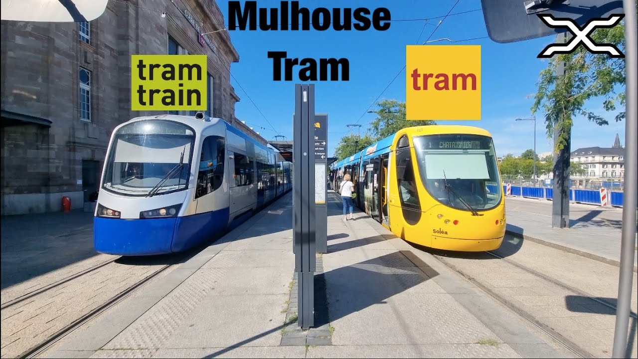 Tram Mulhouse | Tram-train | Soléa | SNCF | France | 2022